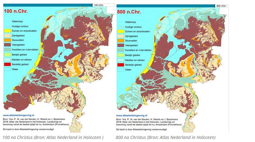 Maak Een Reis Door 12 000 Jaar Landschapsgeschiedenis Atlas Leefomgeving